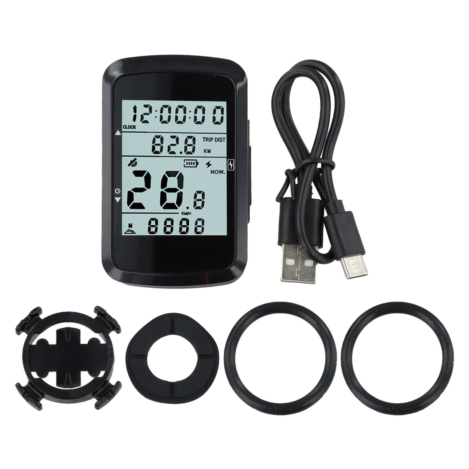 Bicycle GPS Speedometer Outdoor Cycling Computer Backlight Design For Bicycles - Picture 19 of 36
