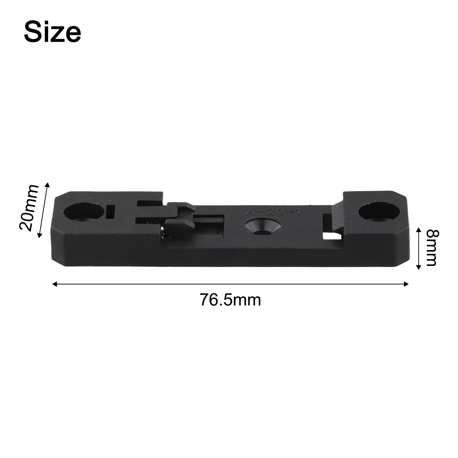 Installation Bracket Functional Plastic Guide Rail Buckle Din35 Technology