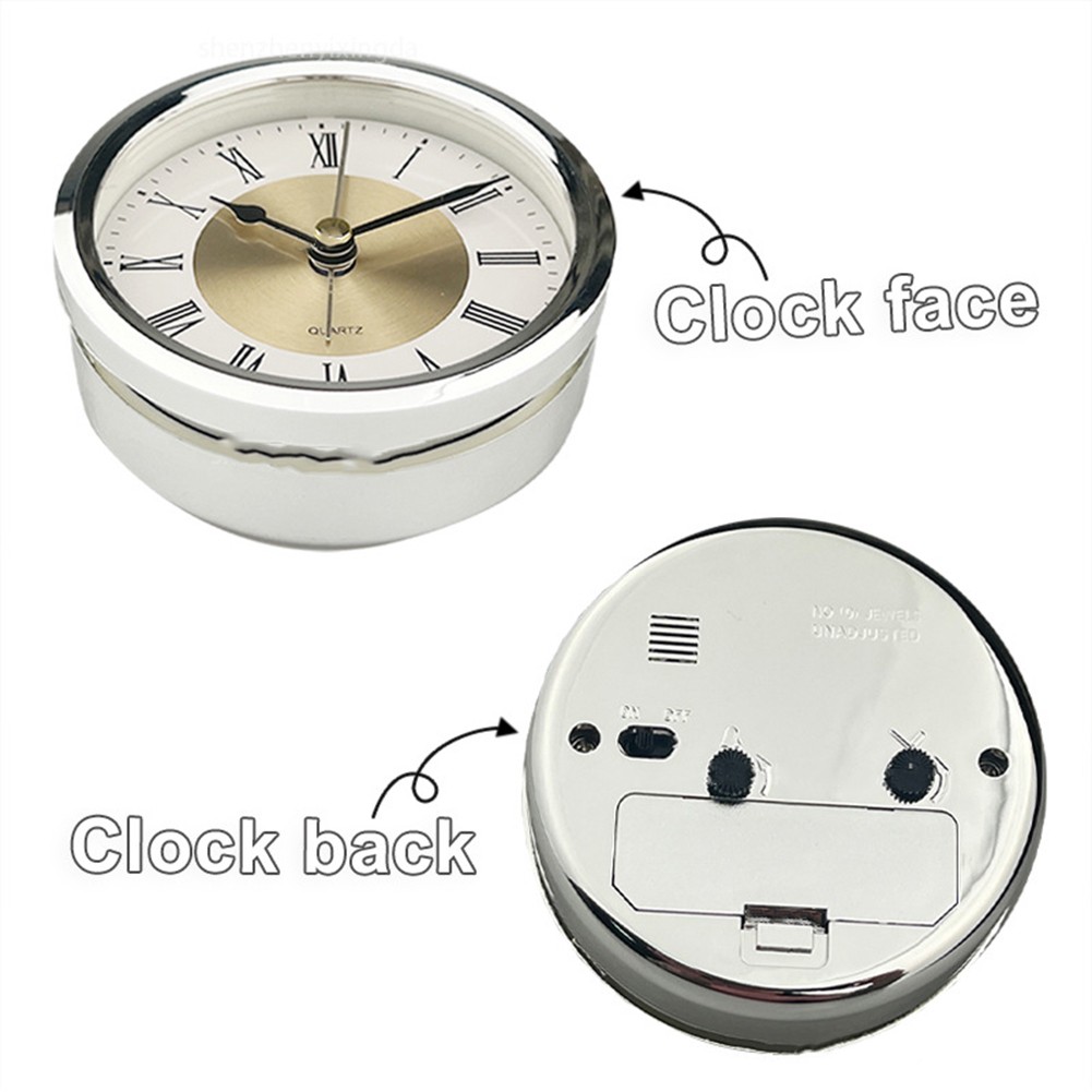 Clock DIY 89mm Clock Insert Elegant Handicraft Clock Restoration Projects