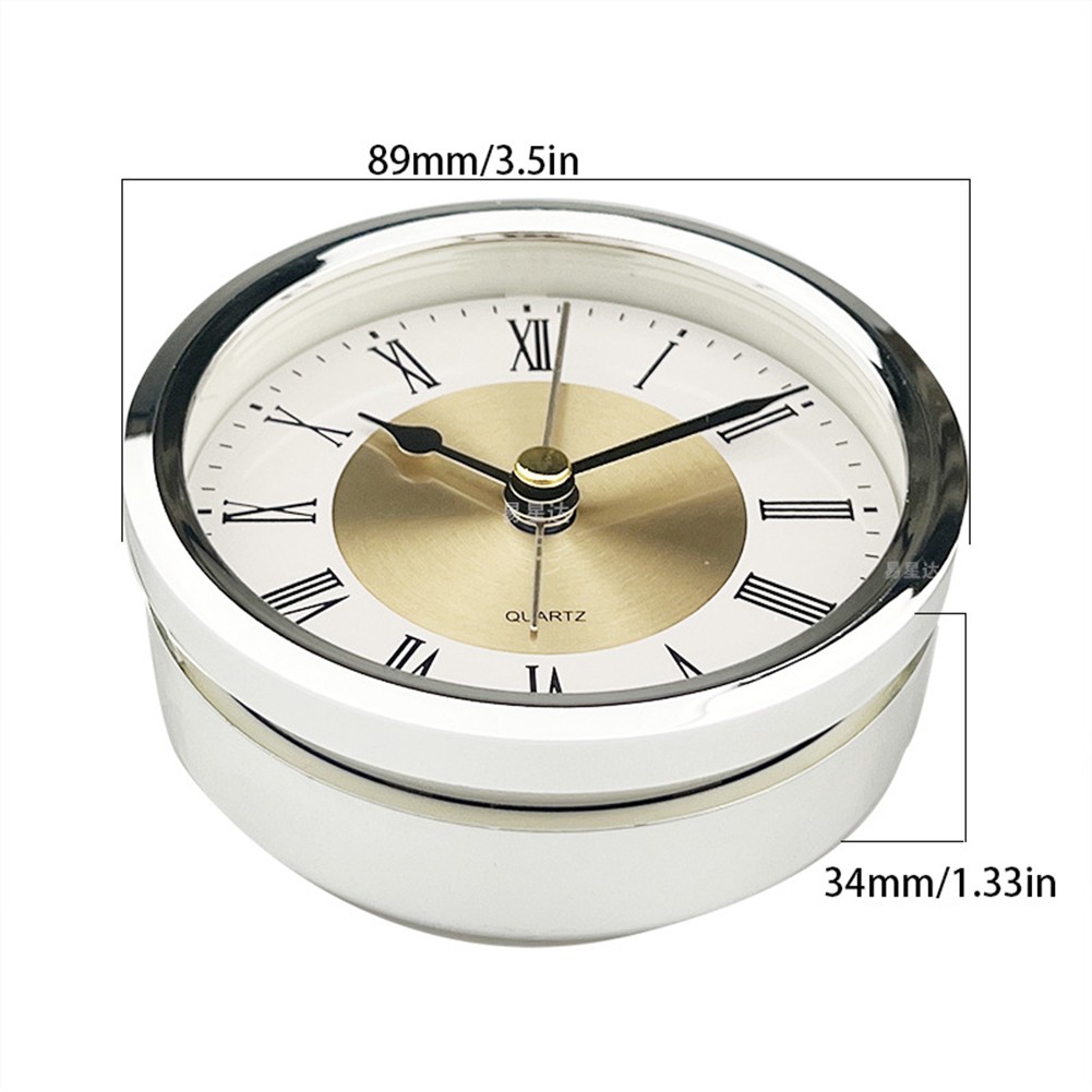 Clock DIY 89mm Clock Insert Elegant Handicraft Clock Restoration Projects