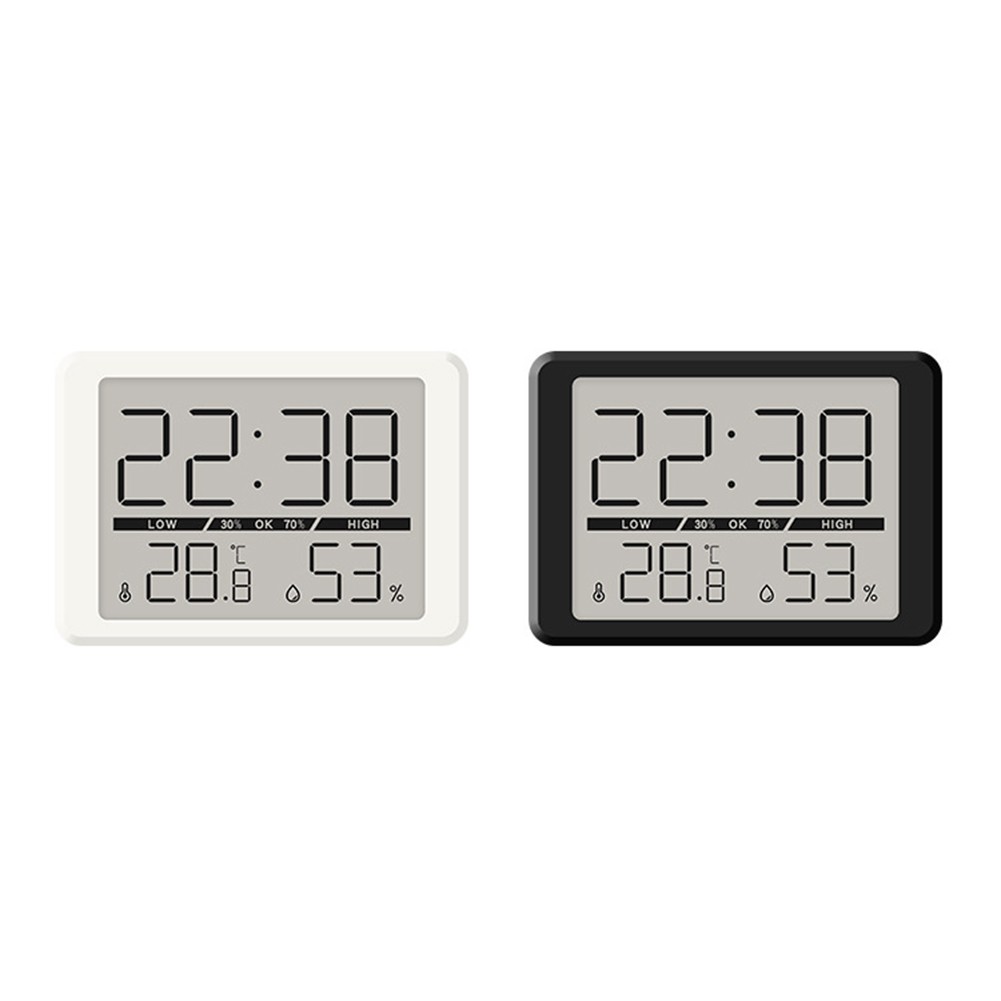 Digital Wall Clock with Temperature Humidity Monitor Large Display Battery Run - Picture 27 of 45