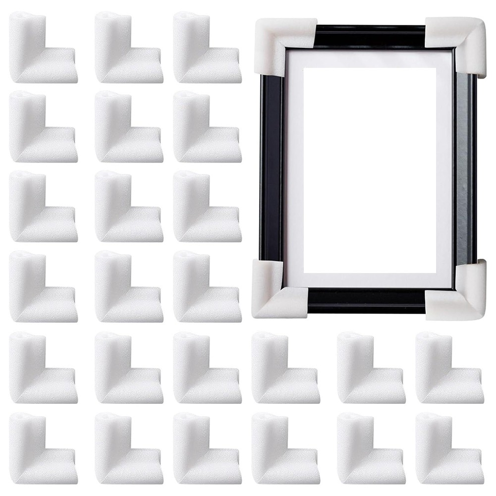 Thickened Foam Corner Protectors For Safe TV & Mirror Frame Handling! - Picture 10 of 19
