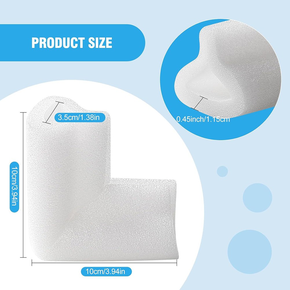 Thickened Foam Corner Protectors For Safe TV & Mirror Frame Handling! - Picture 12 of 19