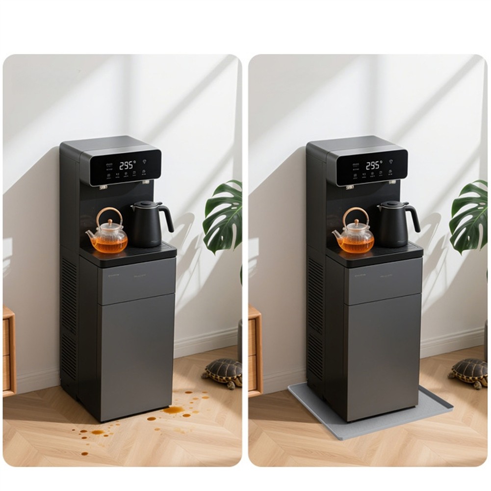 Tappetino Silicone per Frigo 50x50 CM Antiscivolo Bordi Rialzati Protezione Gocc - Picture 11 of 13