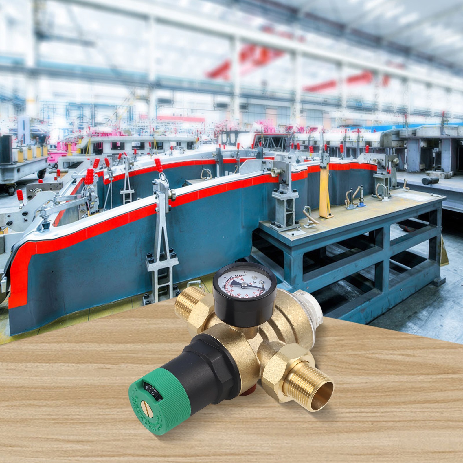 Für Honeywell zugelassene effiziente 2 Union verstellbare Wasserregler Kit - Bild 15 von 26