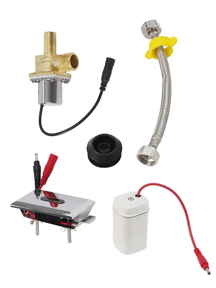 Infrared Sensor Urinal Flushing System with Automatic Distance Adjustment