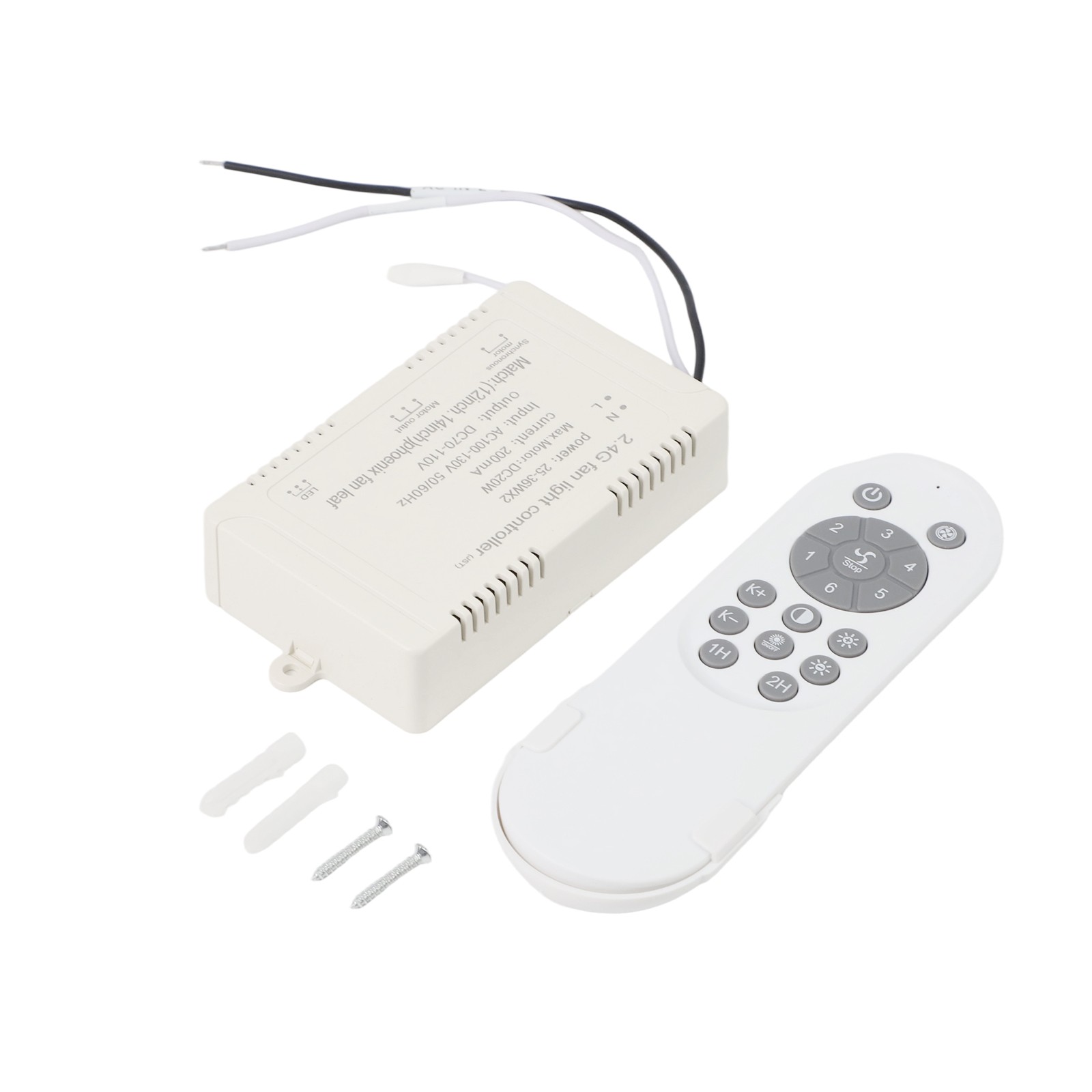 24V Fan Light with Remote Control for Customizable Lighting Experience - Picture 28 of 33