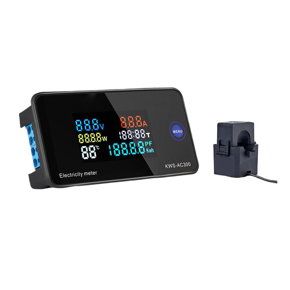 KWSAC300 AC USB Tester Voltmeter Amperemeter Power Meter with Energy Timer