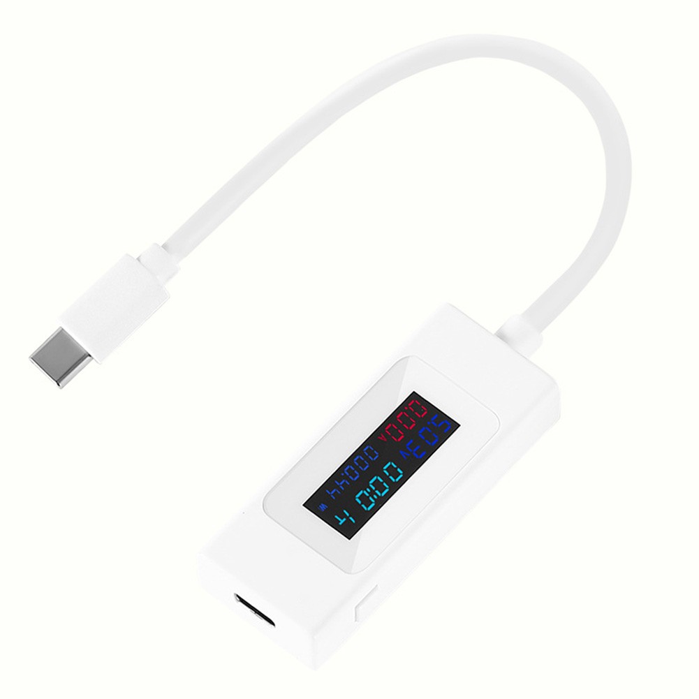 TypC USB Tester Spannung Strommesser Amperemeter DC 430V 6 5A für USB Ladegerä - Bild 13 von 16