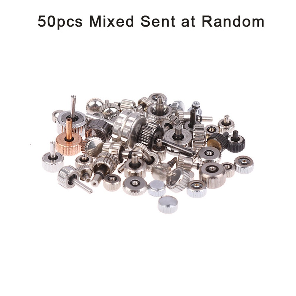Watch Accessories Disassembly Parts Kit 50 to 100 Pieces for Custom Repairs