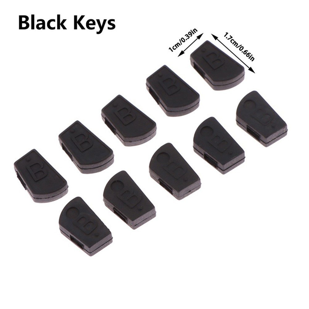 10PCS Rubber Hammer Cap Replacement for PX120 150 160 AP200 CDP100 Keyboard