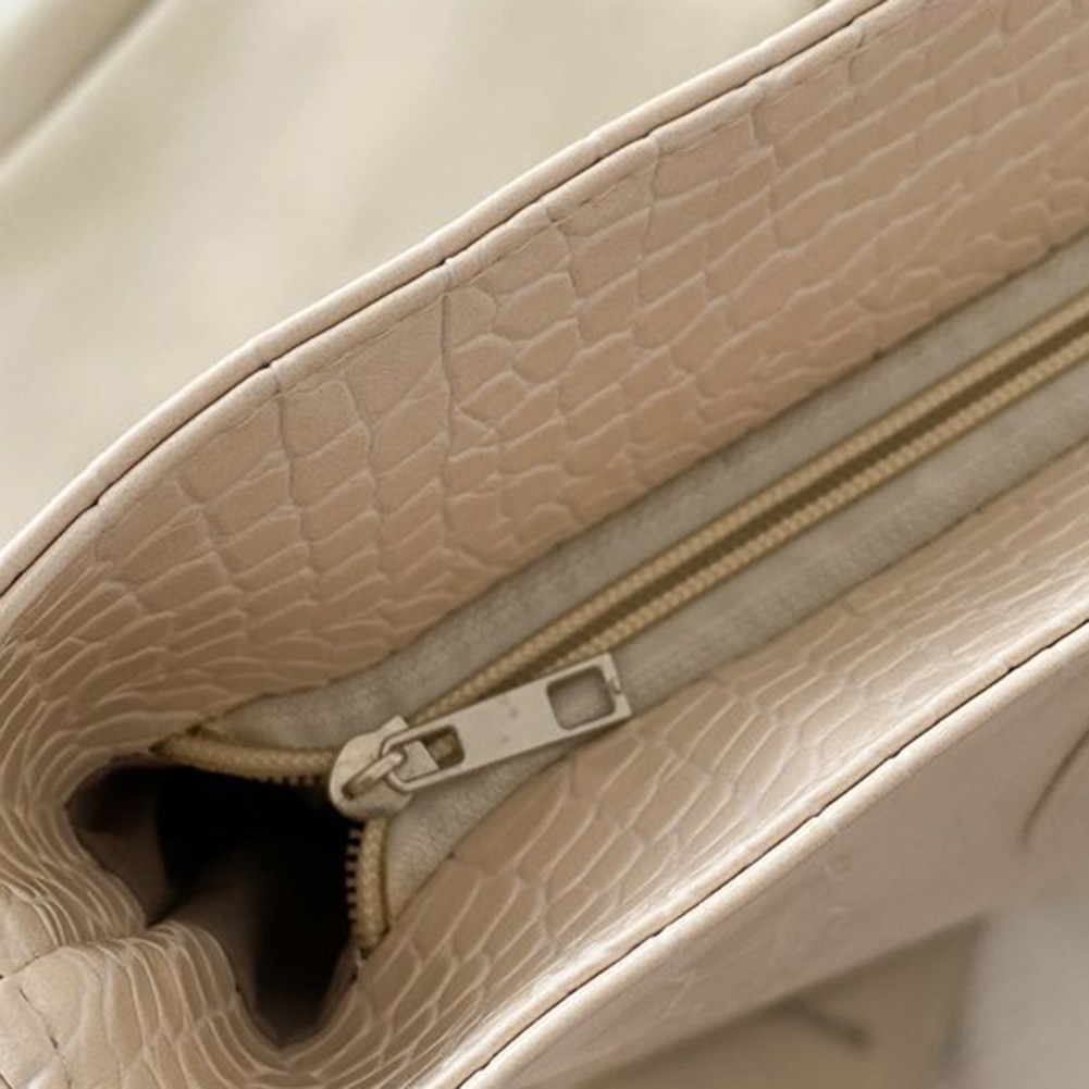 Solid Color Women Tote Bag Retro Style Large Capacity Shoulder Handbag - Picture 13 of 22