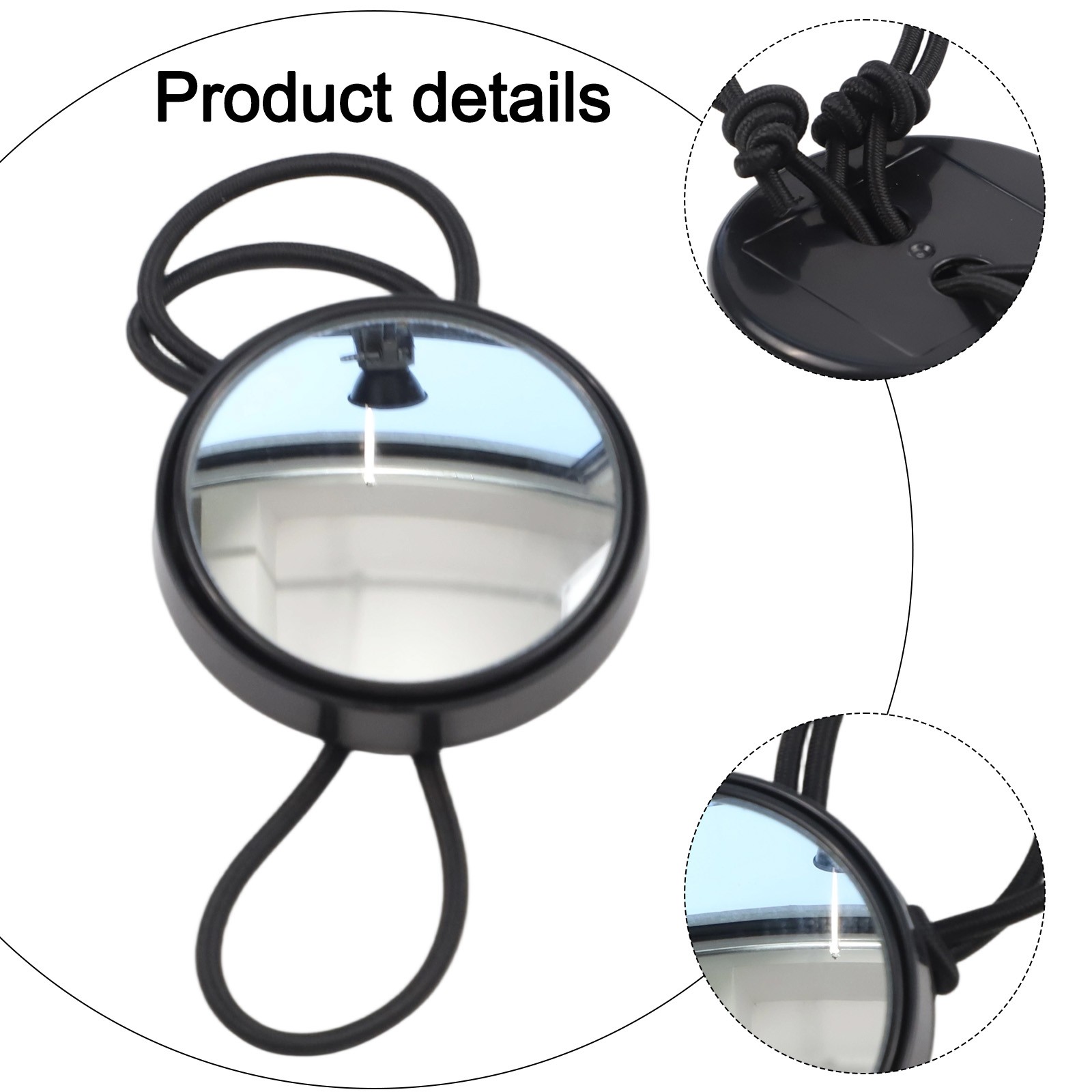 Adjustable Strap Diving Wrist Mirror for Underwater Safety Observation