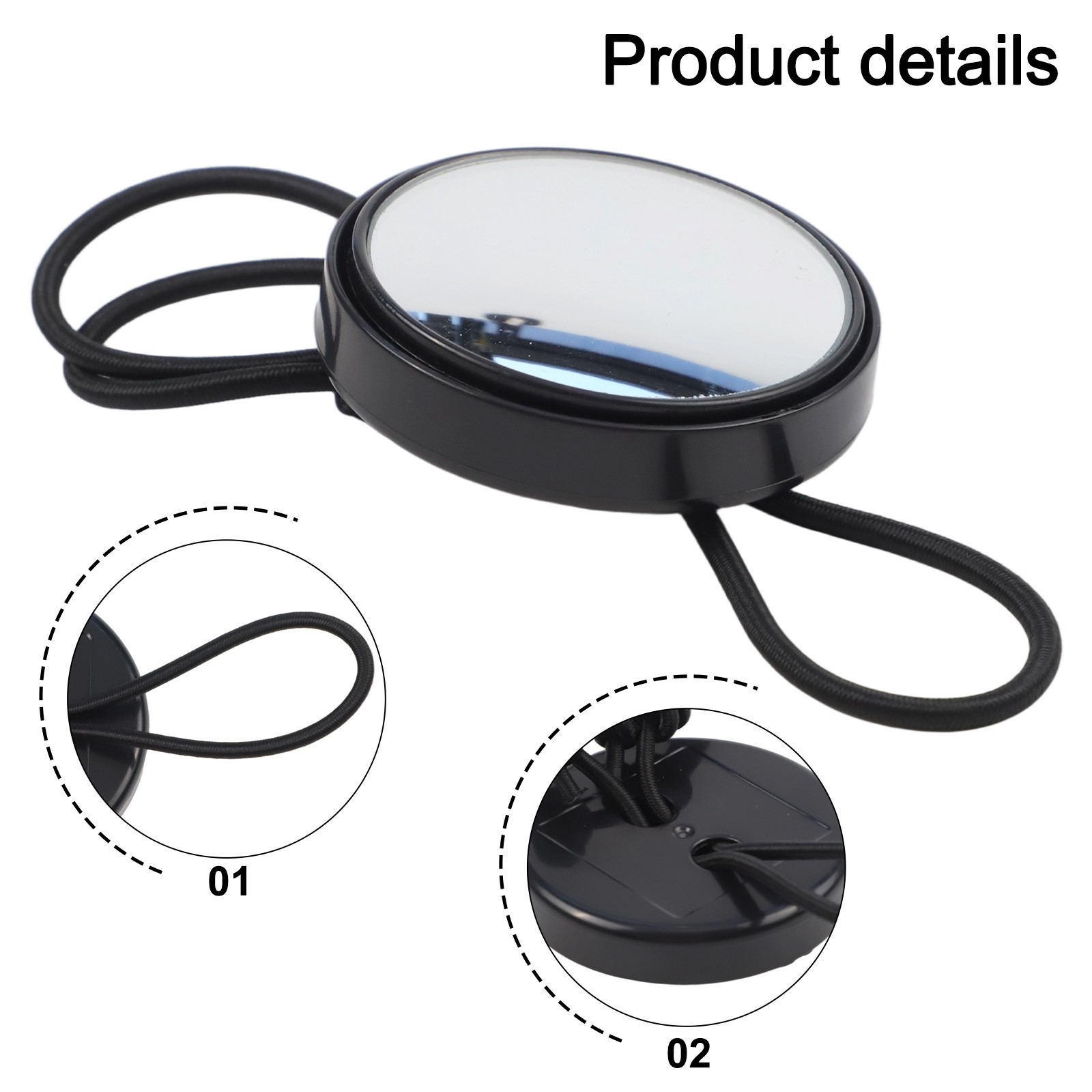 Scuba Diving Wrist Mirror with Adjustable Strap for Optimal Visibility