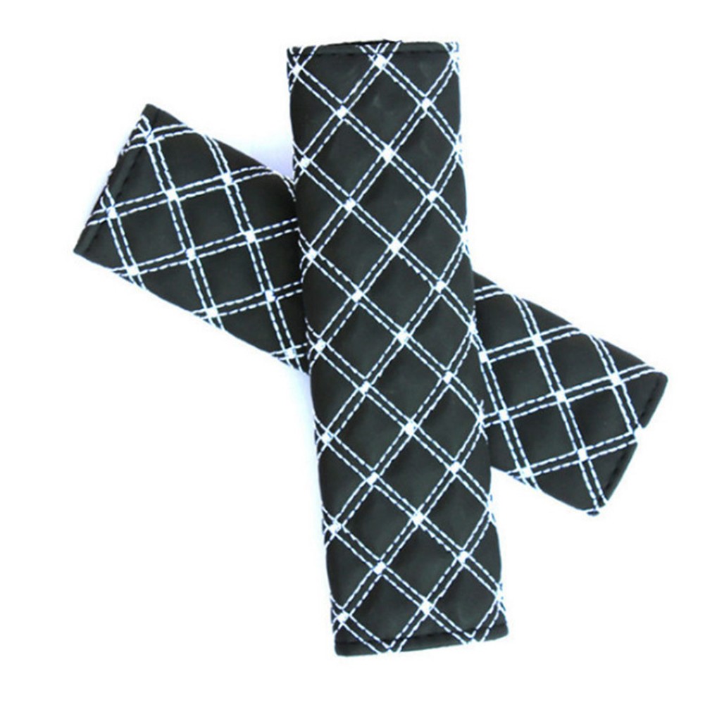 Auto Parts Seat Belt Shoulder Pad Cushion Protector PU Cover Car Seat Belt Use - Picture 15 of 16