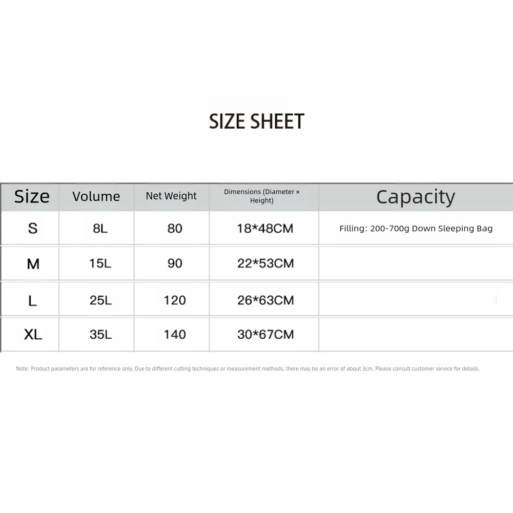 Waterproof Compression Sack for Sleeping Bag and Outdoor Essentials with Straps - Picture 14 of 20
