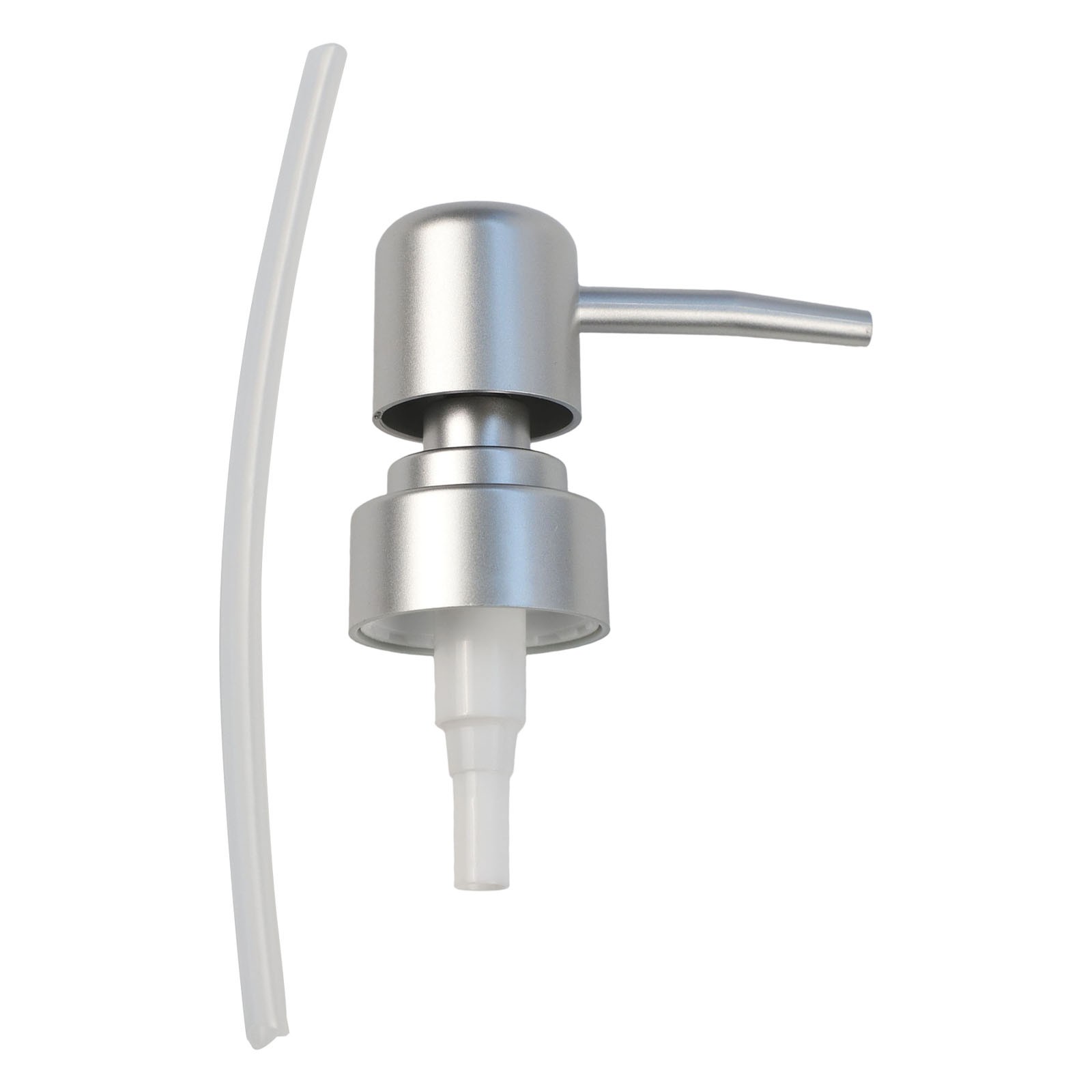 Round Head ABS Lotion Pump Head 28 Thread Bath Bottle Press Nozzle Set With Tube - Picture 68 of 96