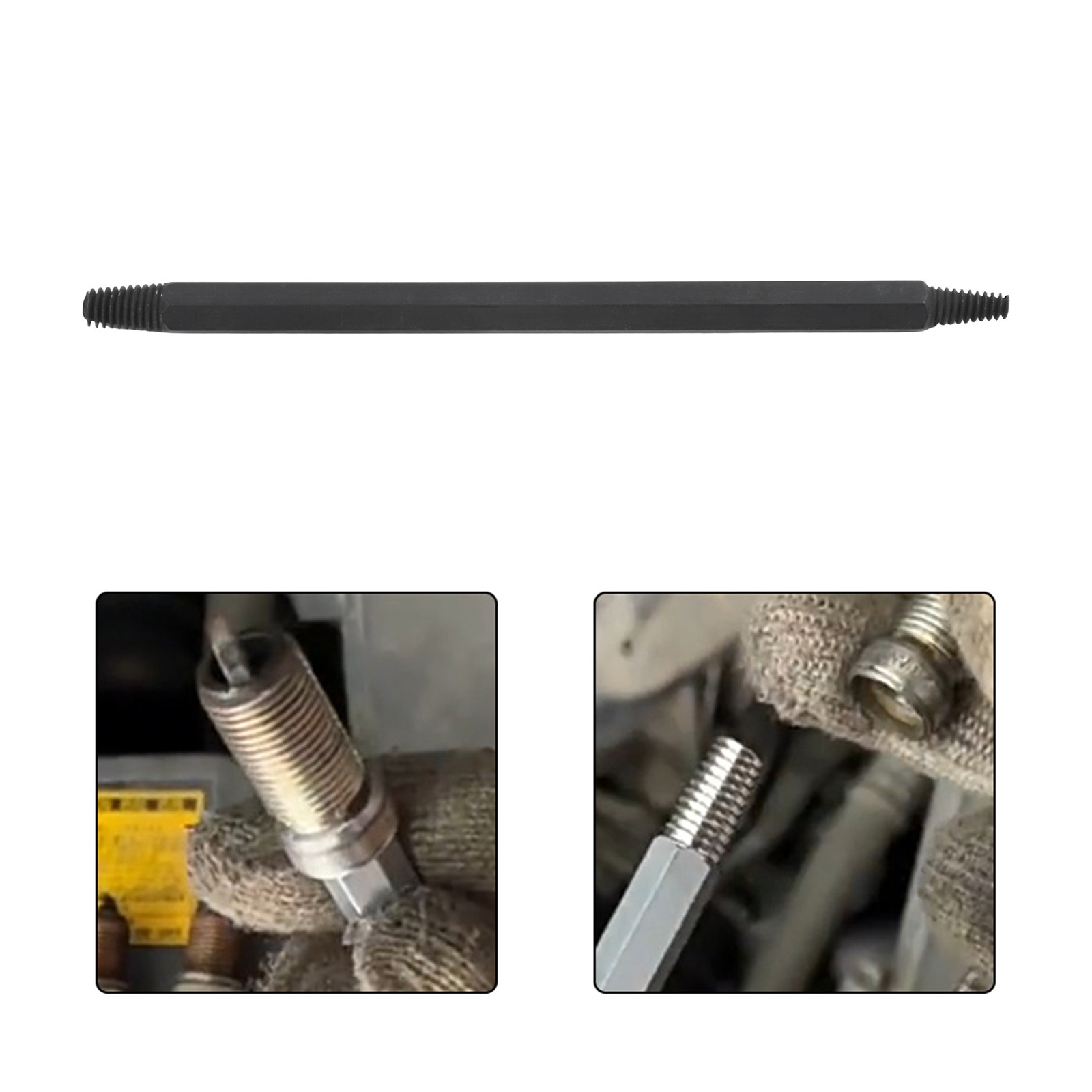 Portable Automotive Spark Removal Tool with Reverse Thread Tap for Easy Use