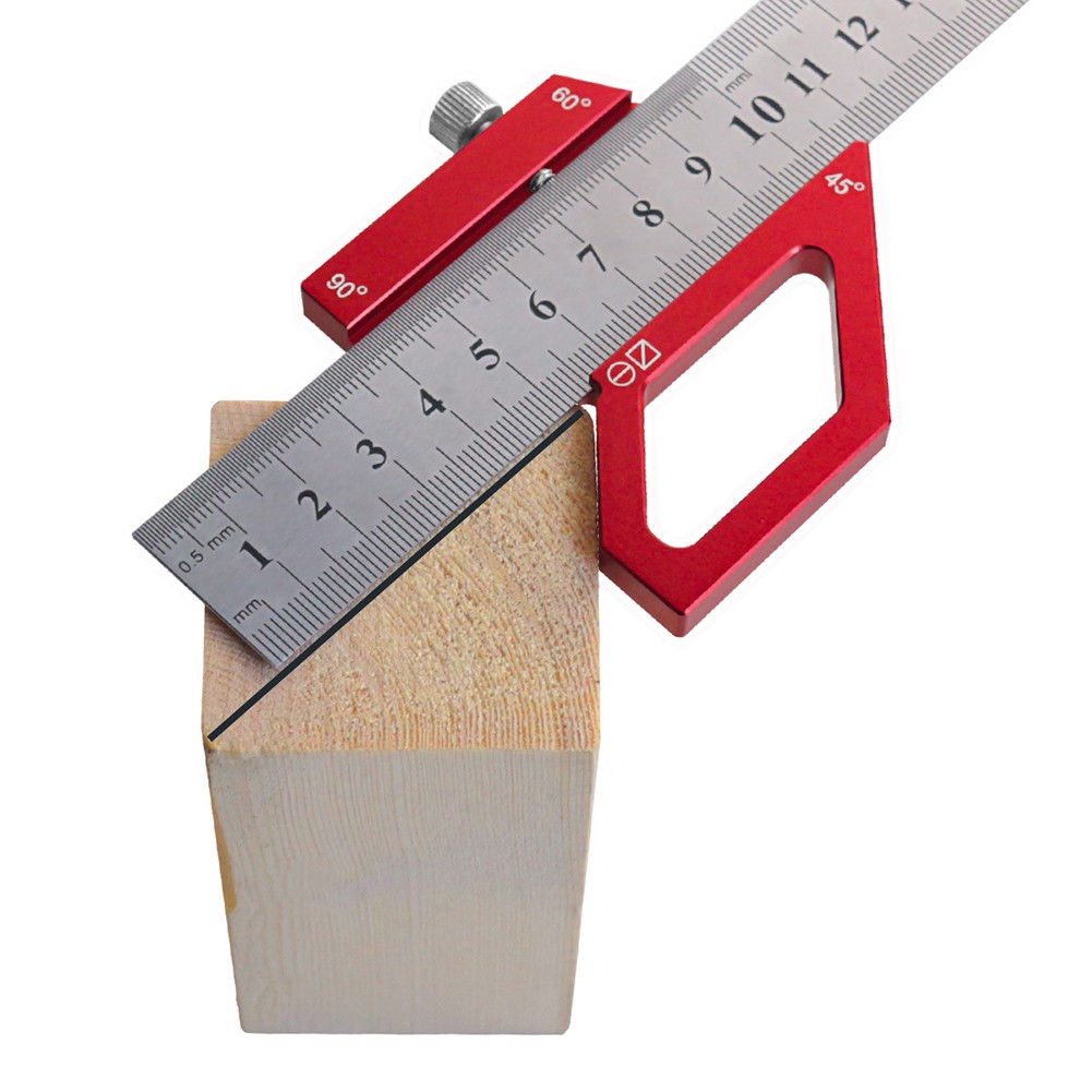 Woodworking Tool Angle Scriber Lightweight Design Portable Tool Smooth Edges - Picture 22 of 26