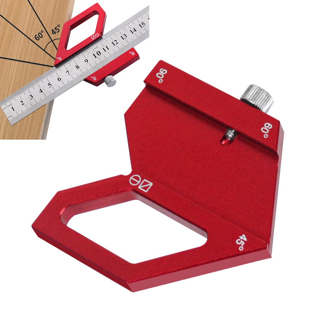 Woodworking Tool Angle Scriber Lightweight Design Portable Tool Smooth Edges - Picture 20 of 26