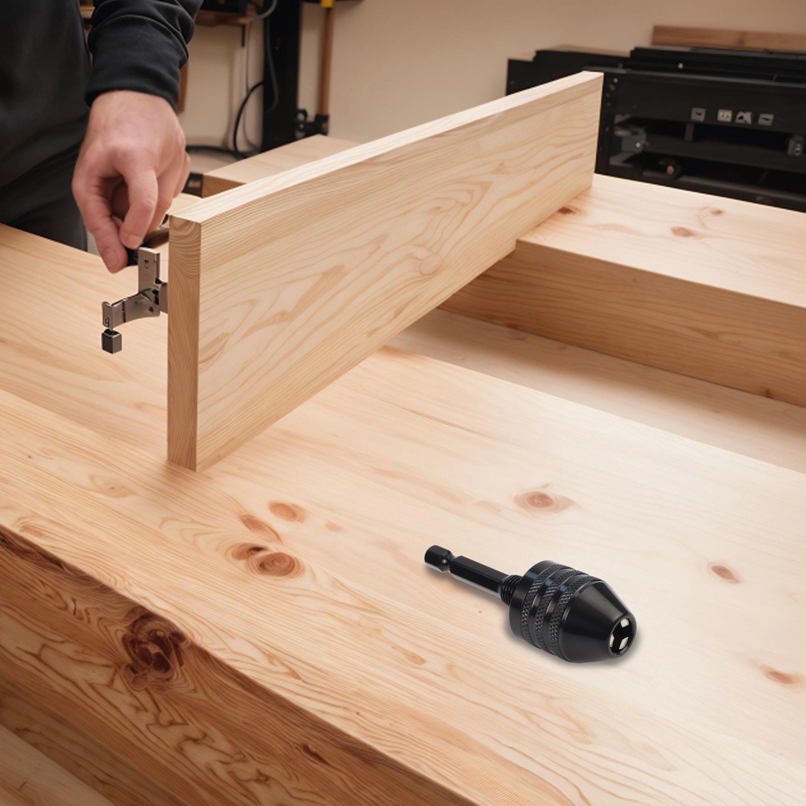 Upgrade Your Hex Shank Drill with This Keyless Chuck Adapter Converter - Picture 53 of 62