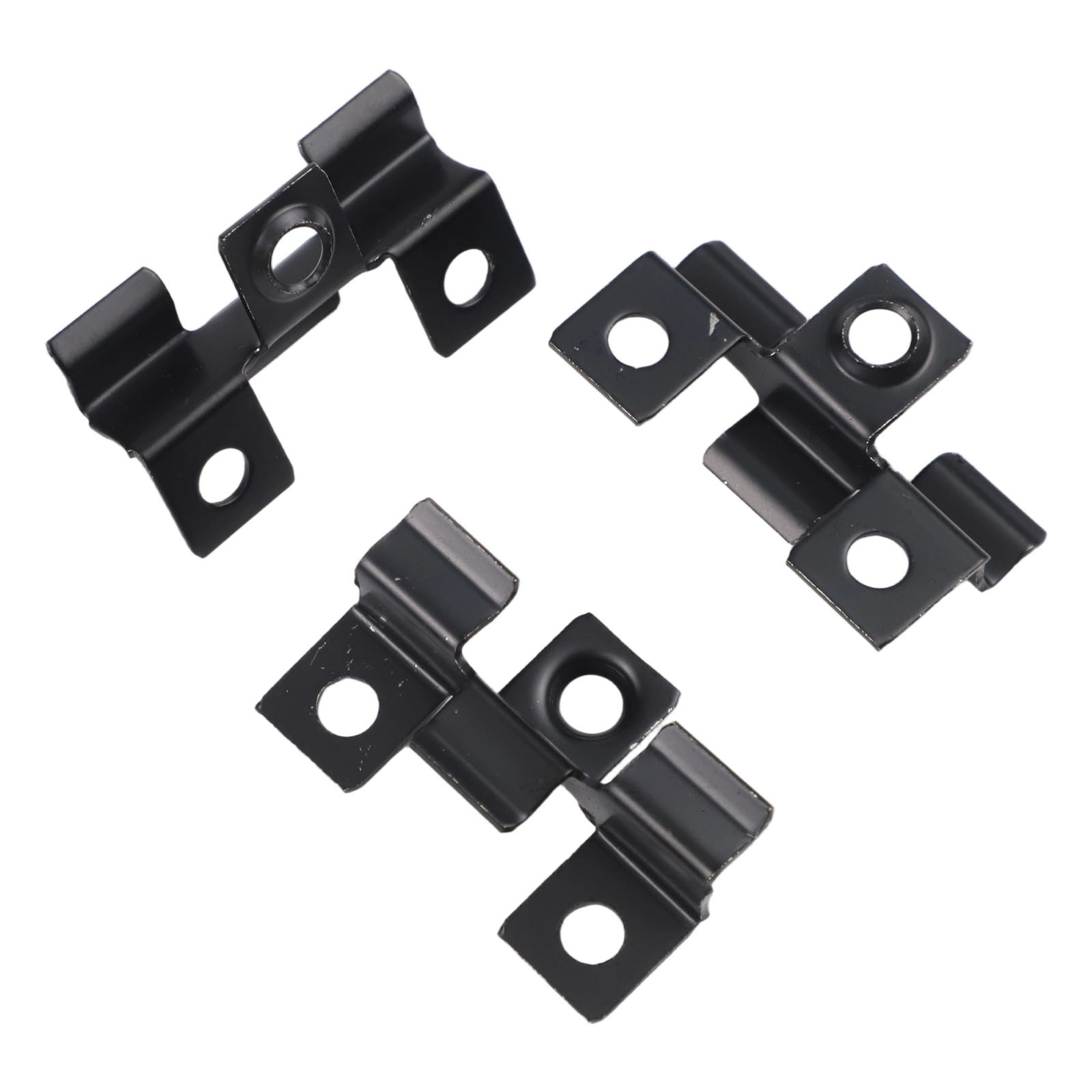 100-Pack Stainless Steel Deck Clips – 9mm, Black Finish For Composite Decking, Hidden Fixing, 3mm Gap, Corrosion-Proof