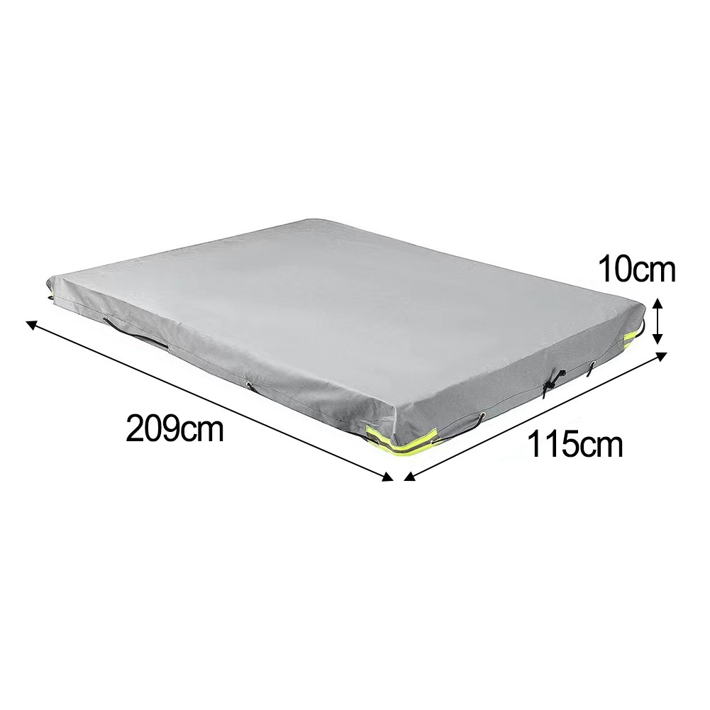 Anhängerabdeckung Wasserdicht Schwerlast Vinyl Material für Anhänger Schutz - Bild 16 von 19