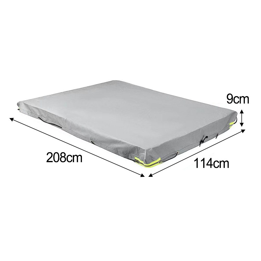 Anhängerabdeckung Wasserdicht Schwerlast Vinyl Material für Anhänger Schutz - Bild 18 von 19