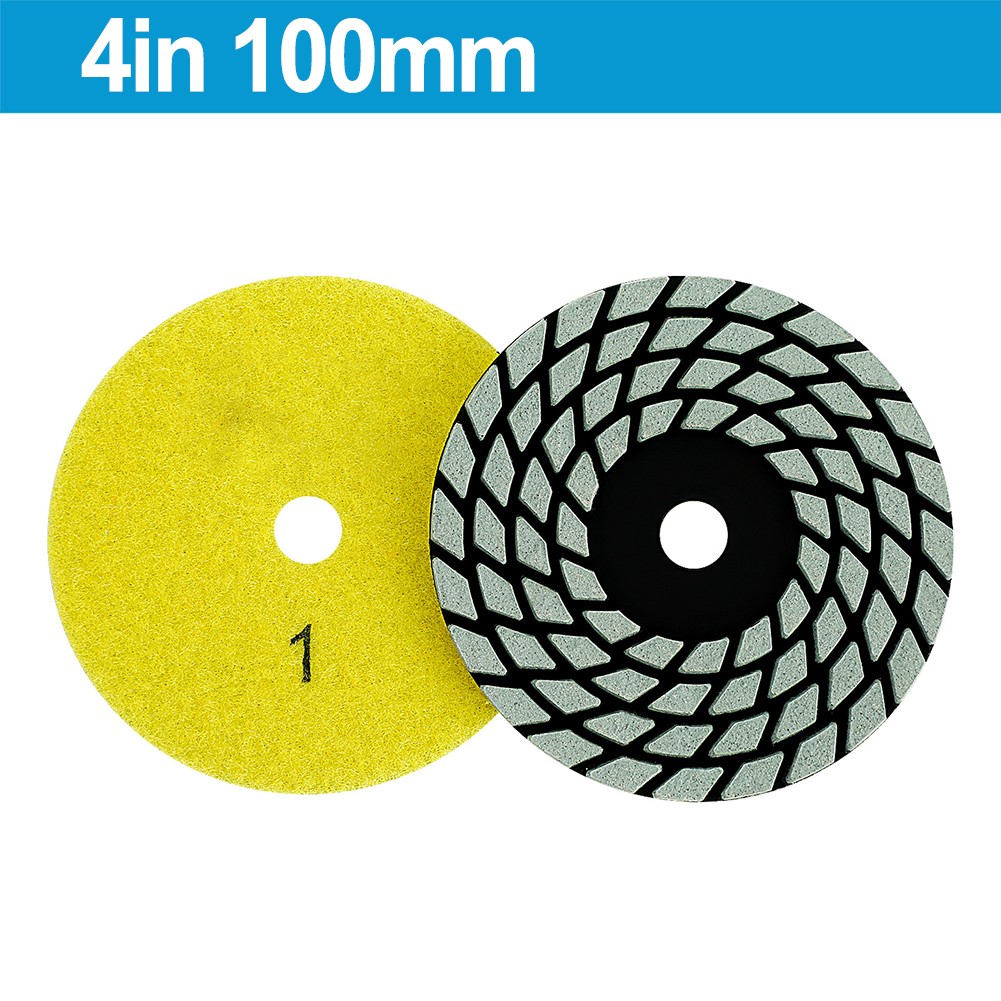 Granite Marble Sanding Disc 4 Inch Diameter Fast Wear-Resistant Pad For Quartz