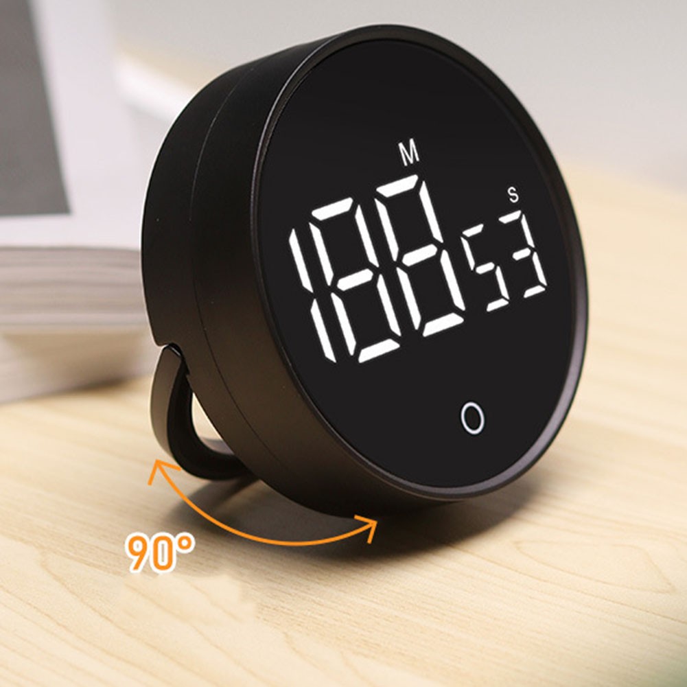 Kitchen Magnetic Digital Visual Timer 60 Minute Countdown Large LED Screen