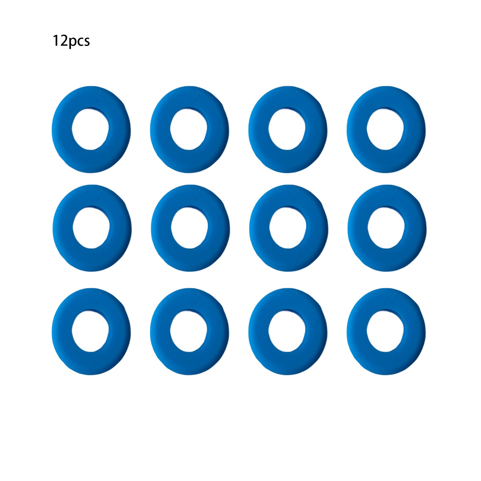 Tennis and Squash Racket Accessories 12pcs Silicone Vibration Dampeners