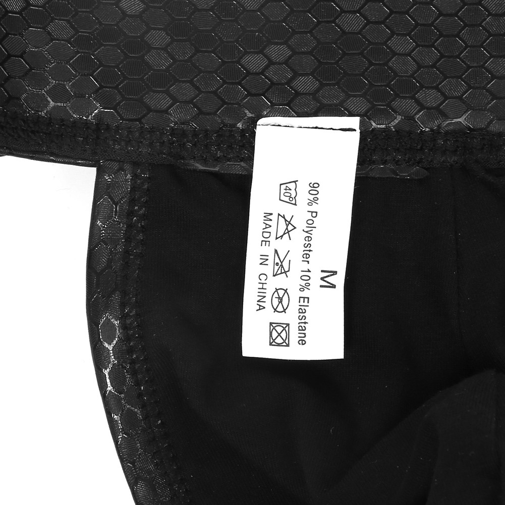 Herren PU Leder Niedrige Taille Unterwäsche Offener Rücken Tangas G String Unterhose - Bild 37 von 38