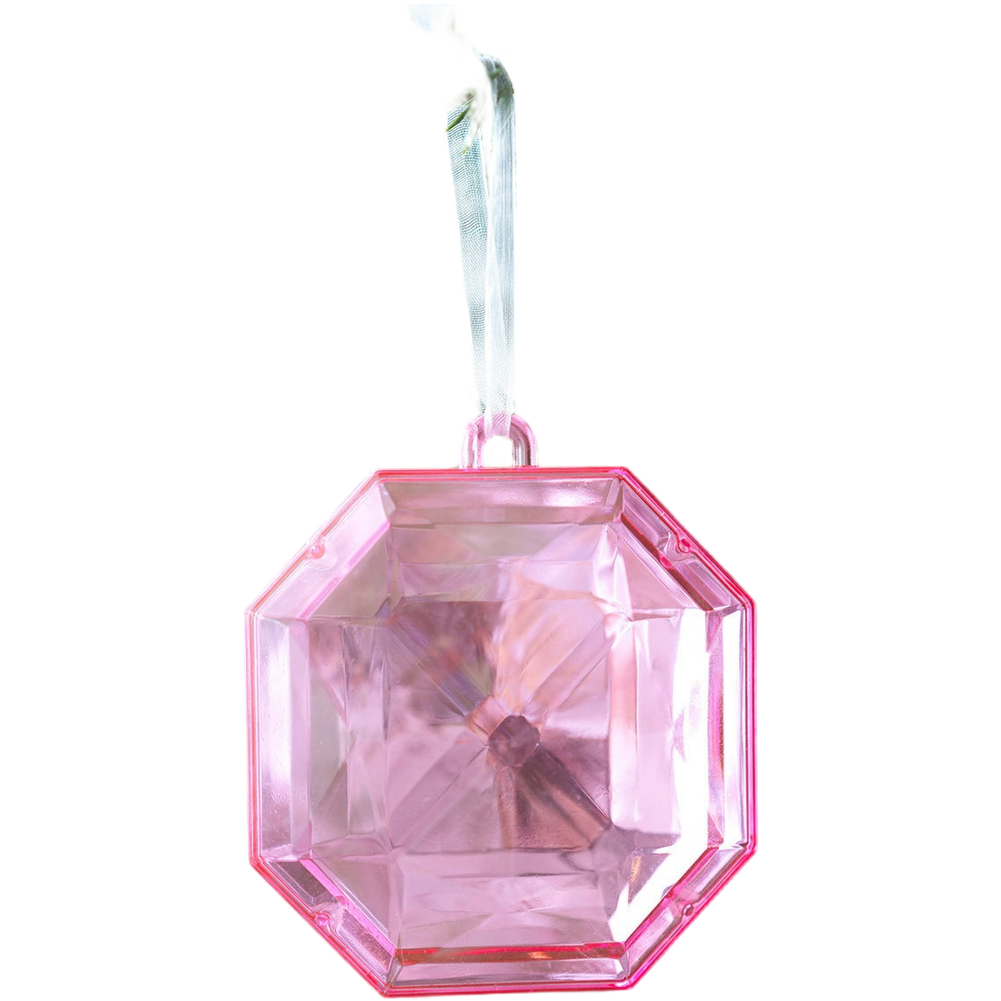 Square and Round Plastic Christmas Tree Hanging Ornaments Seasonal Decorations - Picture 16 of 21