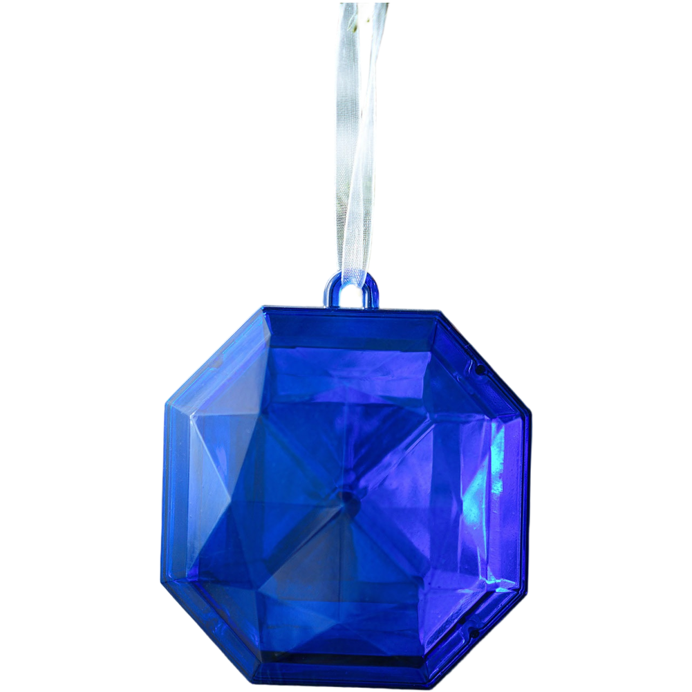 Square and Round Plastic Christmas Tree Hanging Ornaments Seasonal Decorations - Picture 18 of 21