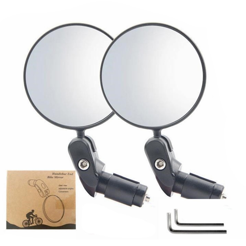 7CM Diameter Bicycle Mirror with Adjustable Angle for Enhanced Visibility