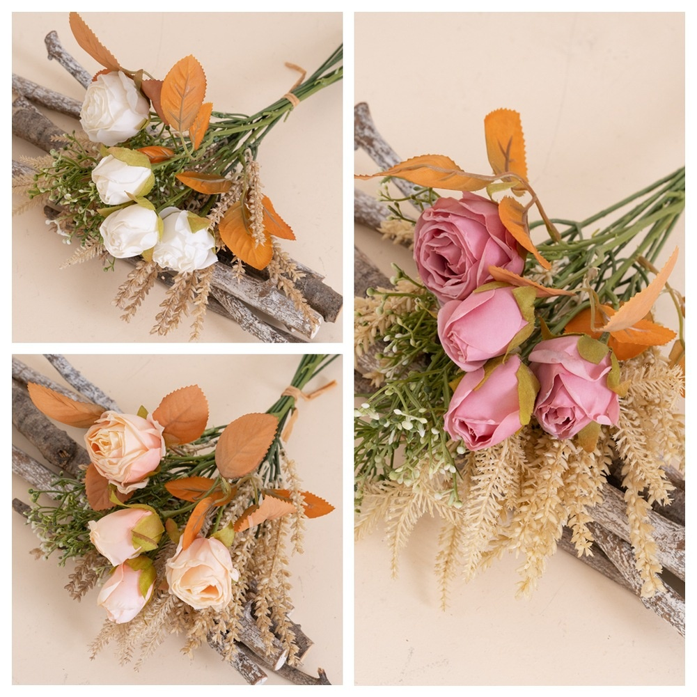Aboofx - Kit Bouquet De Fleurs En Tissu DIY - Activité Manuelle éducative Pour Enfant 3-12 Ans - Cadeau Anniversaire Et Fête