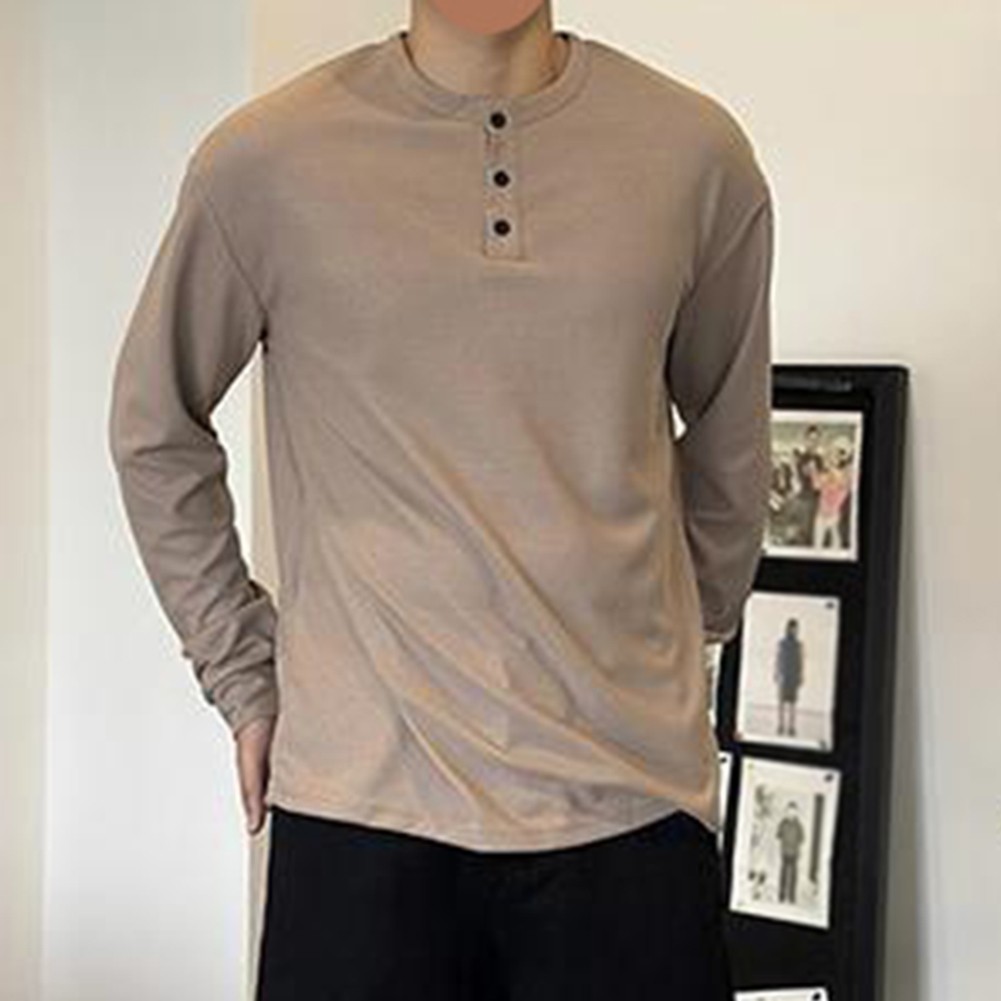 Daily Use Apparel Casual Long Sleeve Bottoming Sweatshirt Daily Sportswear - Picture 18 of 36