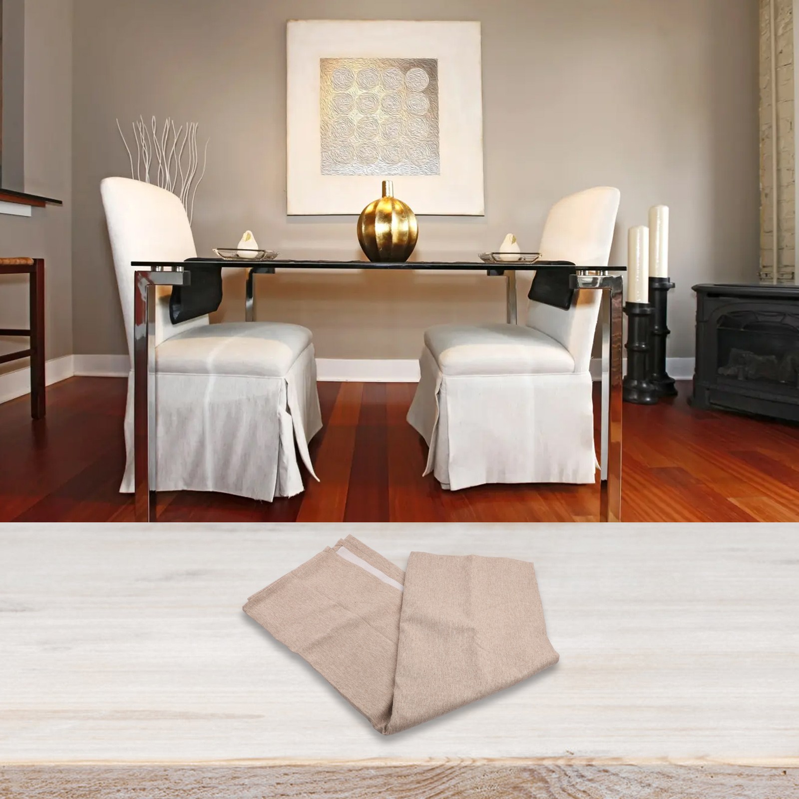 Elegant Waterproof Cotton Linen Tablecloth for Rectangular Table Settings - Picture 43 of 51