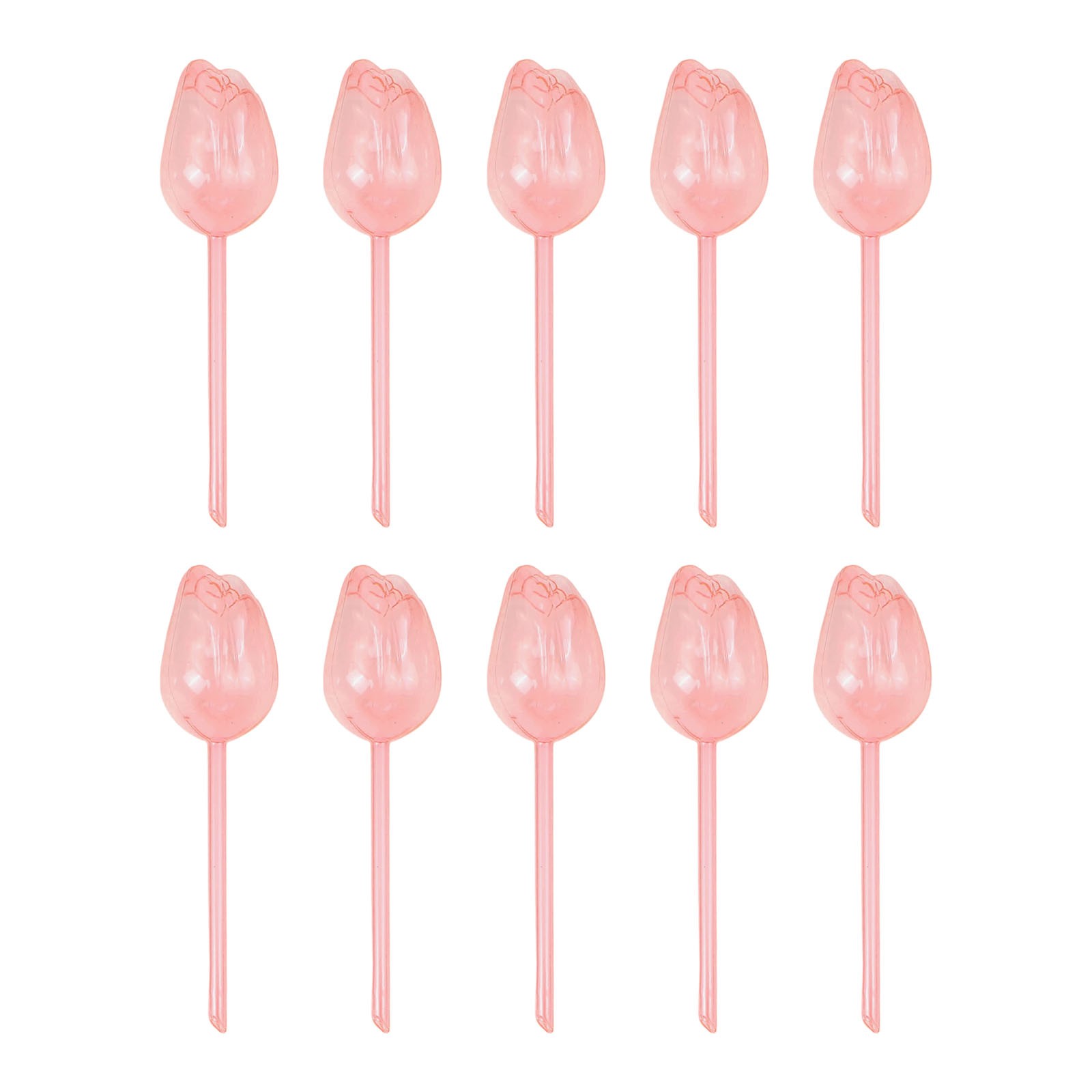 Stylish 10Pcs Tulip Watering Devices Automatic Solution for Plant Hydration