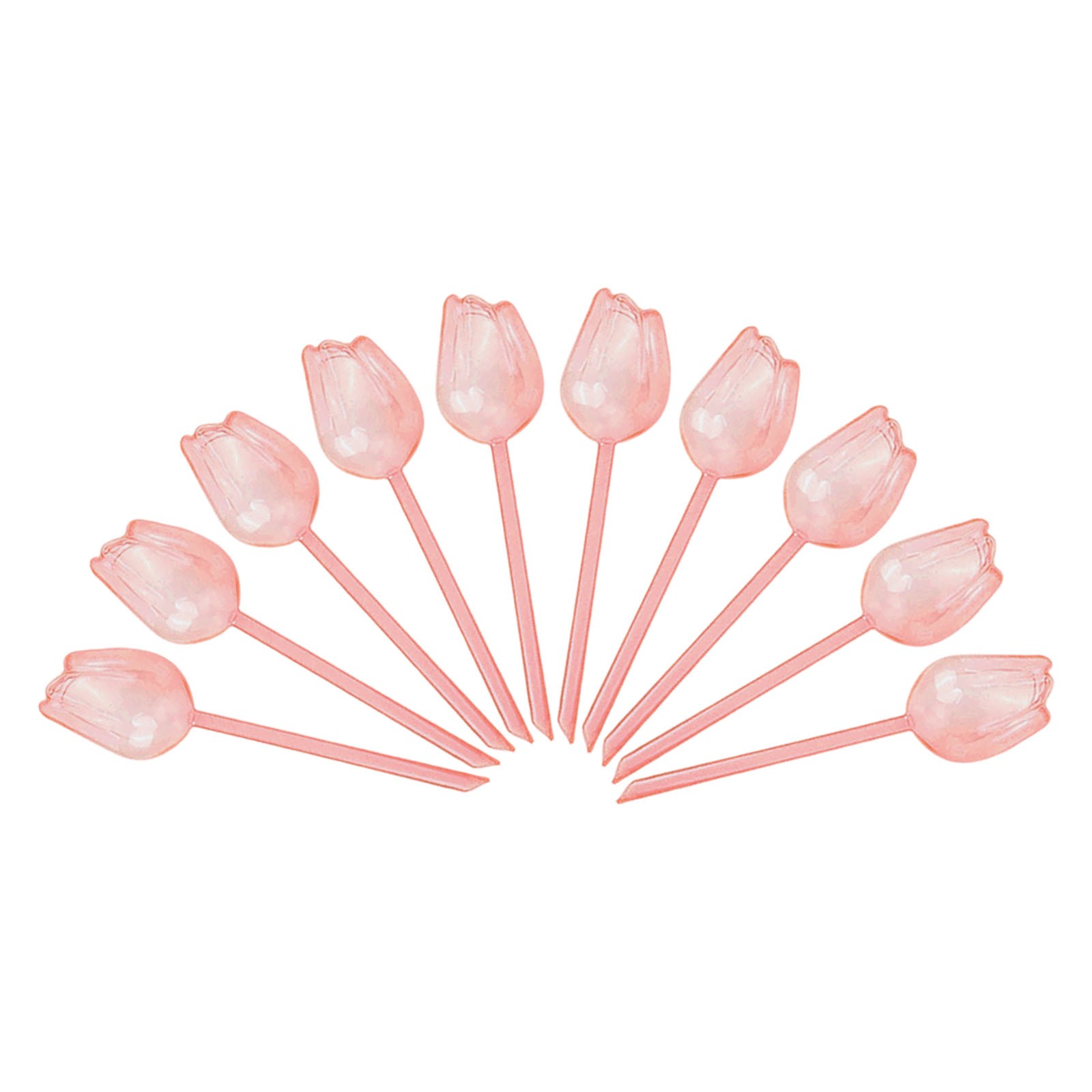 Stylish 10Pcs Tulip Watering Devices Automatic Solution for Plant Hydration