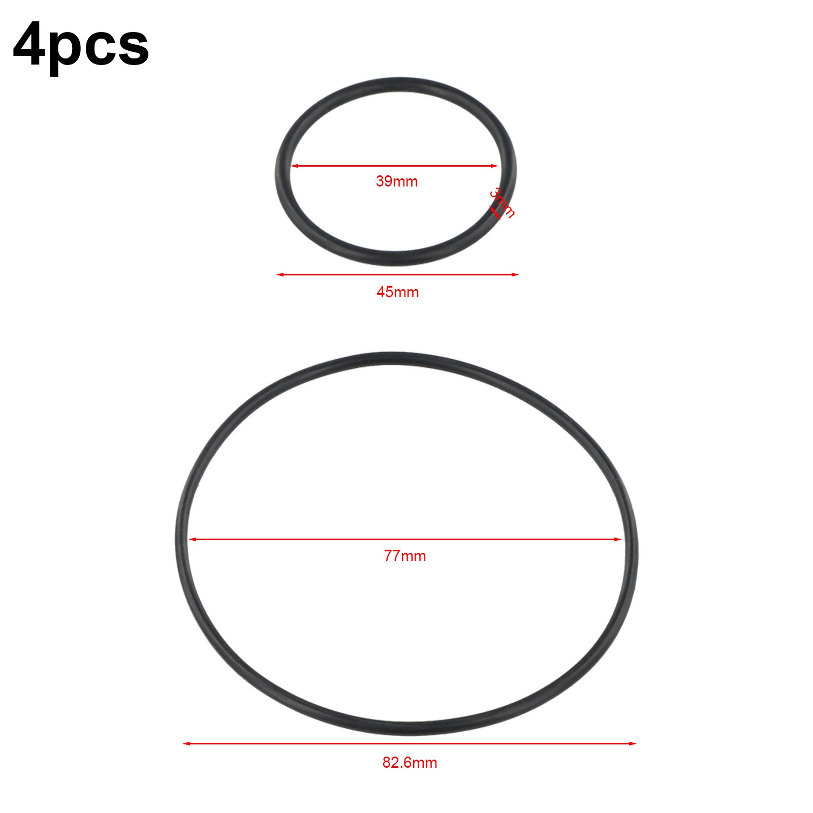 O Ring Replacement Set for SPS25 SPS75 SPS100 Pool Pump PreFilter Covers