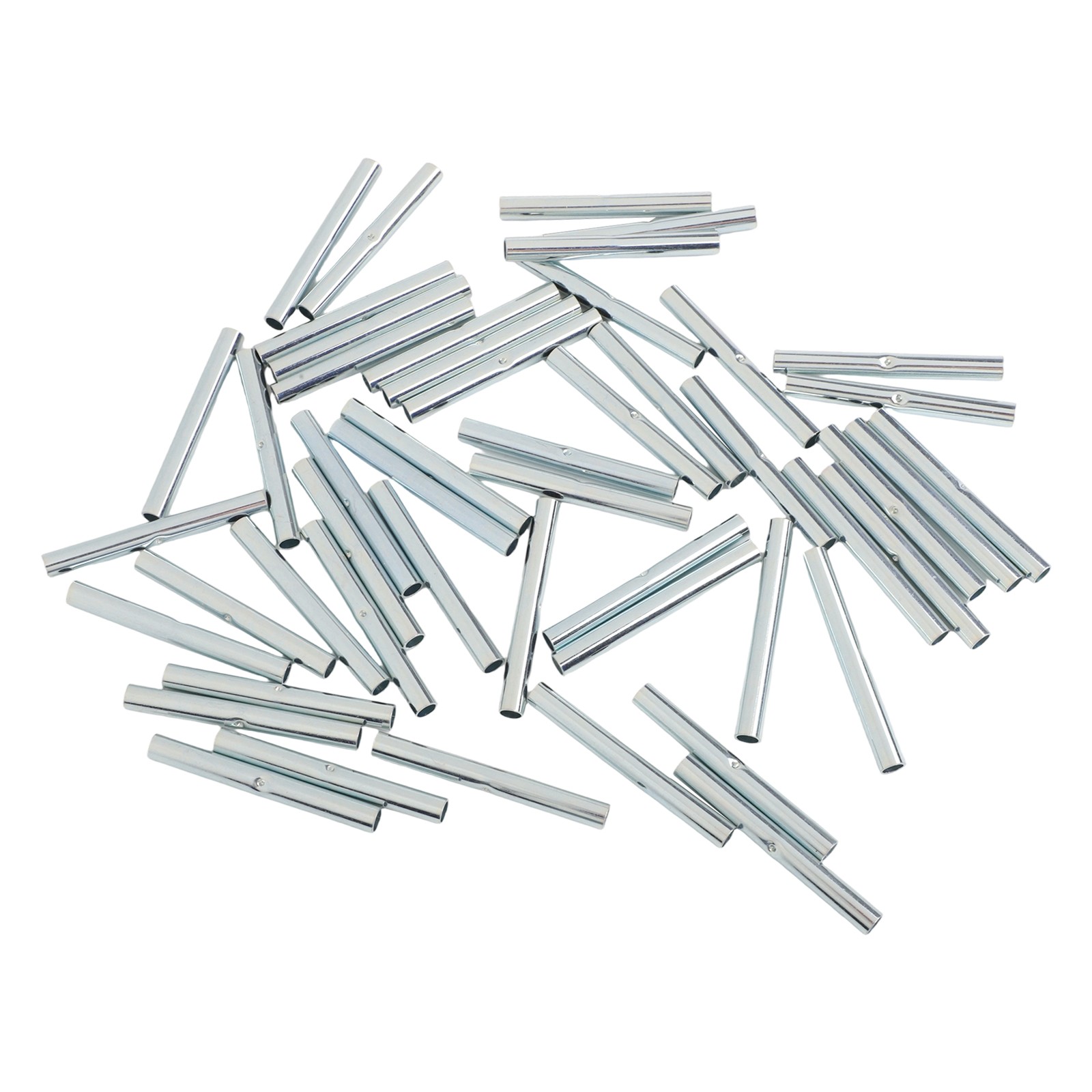 Camping Tent Connector Fiberglass Pole Fitting Galvanized Iron for material
