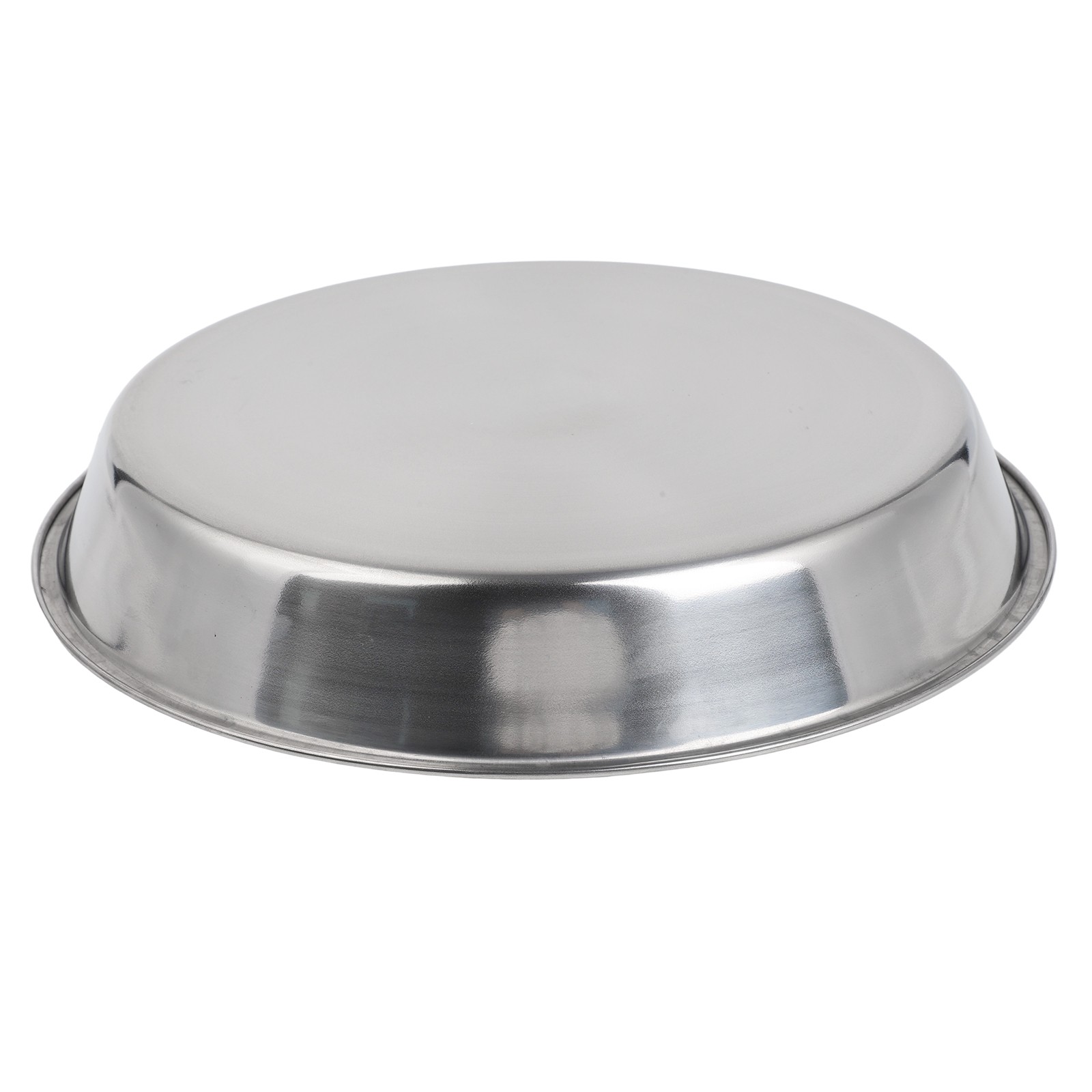 Plate Serving Dishes Round Stainless Steel 26 28 30 32 36cm Cold Crust - Picture 18 of 24