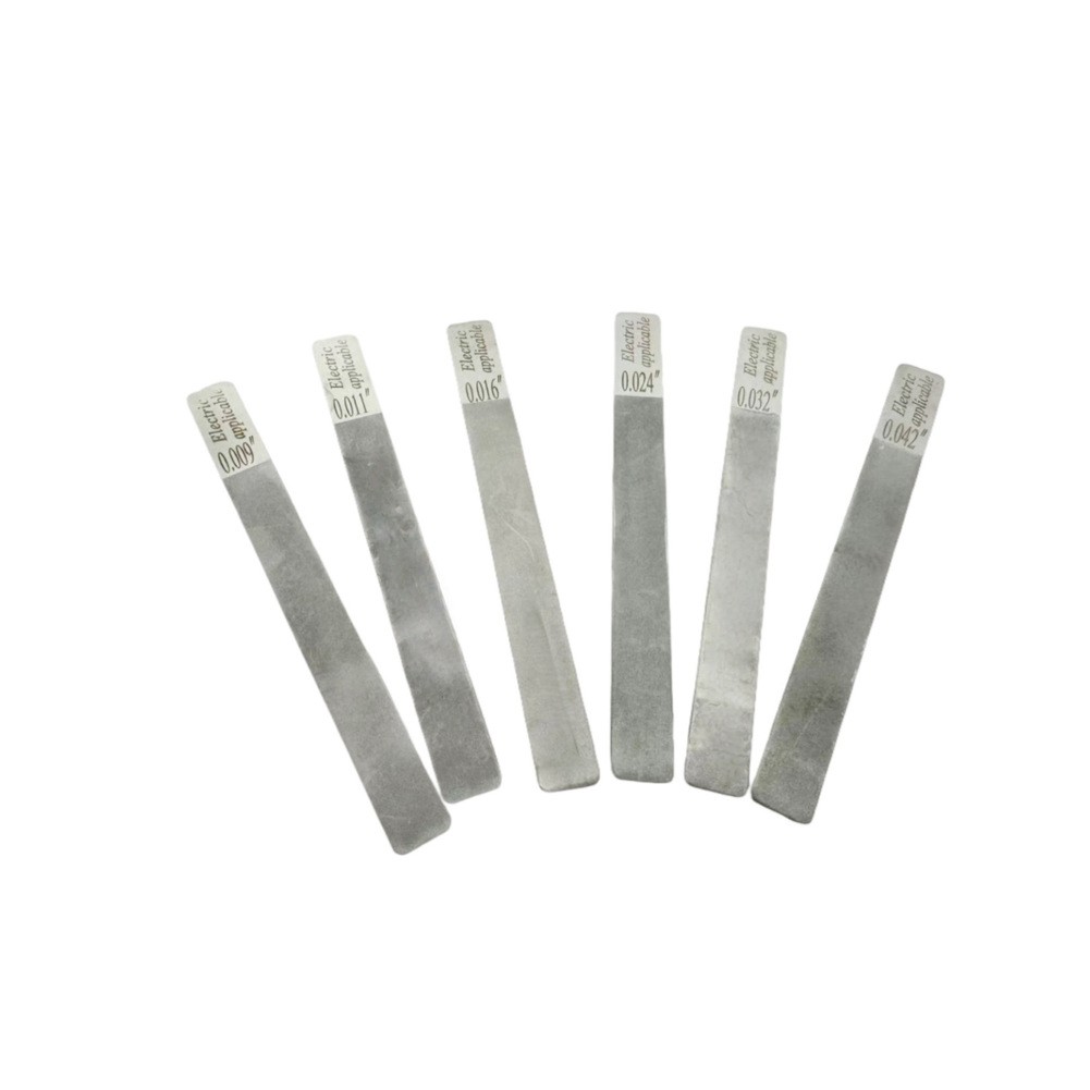 6Pcs Guitar Nut Files for Luthier Repair Stainless Steel Fret Crowning Tool Set - Picture 12 of 17