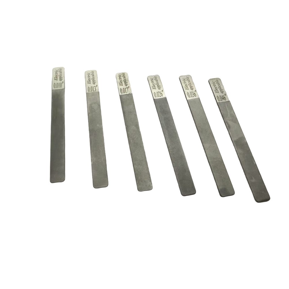 6Pcs Guitar Nut Files for Luthier Repair Stainless Steel Fret Crowning Tool Set - Picture 16 of 17
