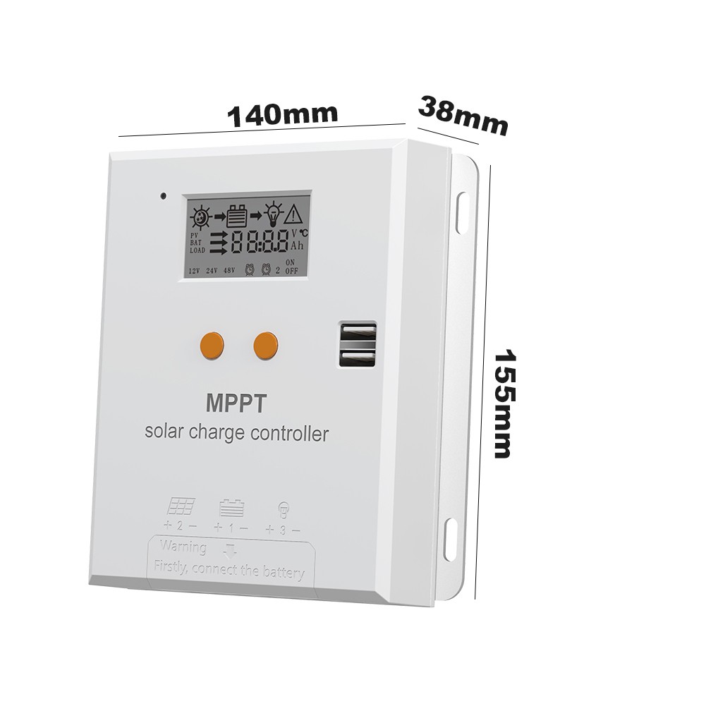 10A 20A For MPPT Solar Charge Controller with Automatic DC Voltage Recognition