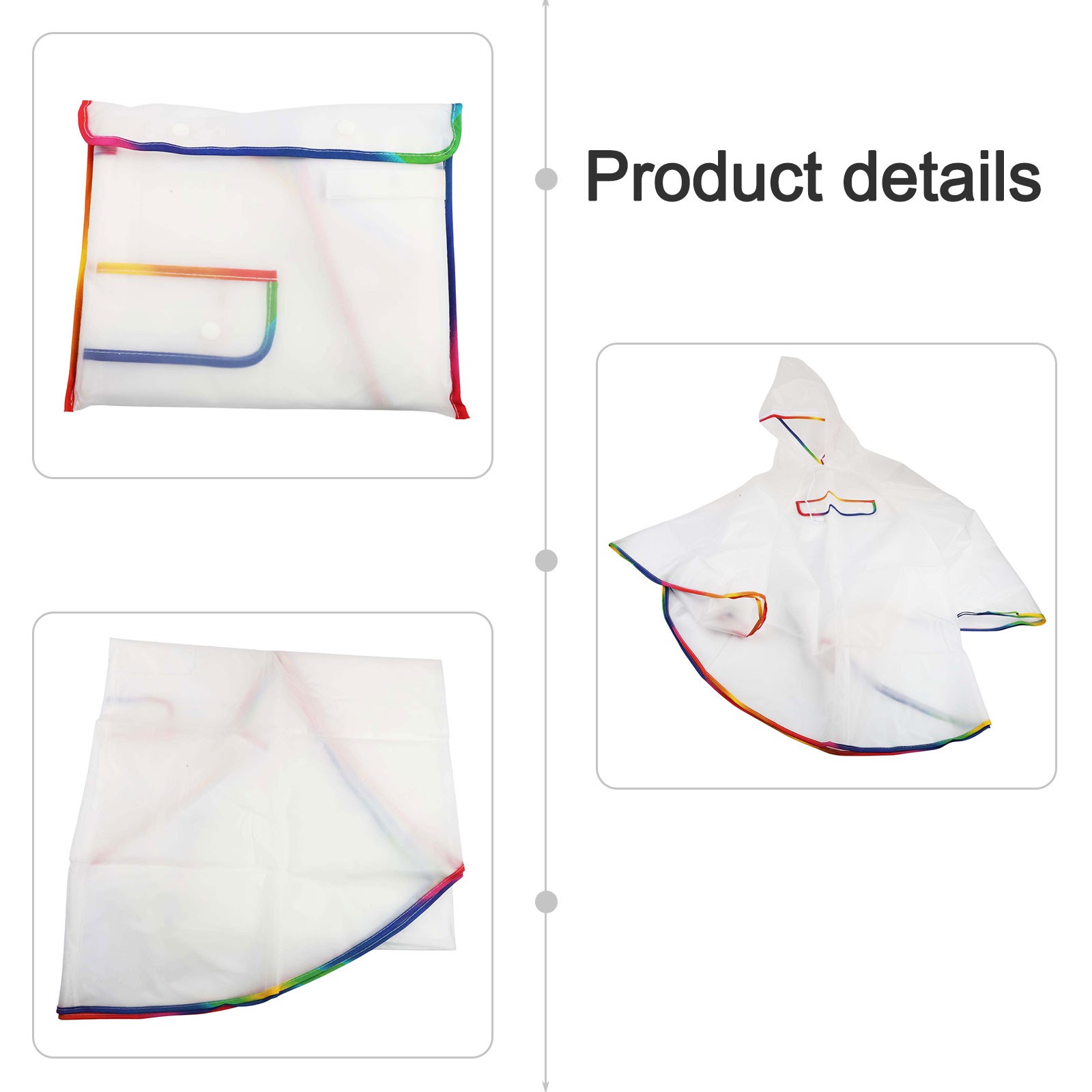 Outdoor Adventure EVA Raincoat Hiking Jacket Breathable Fabric For Travel
