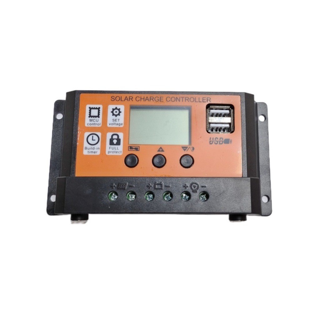 For Solar Charge Controller with Dual USB and DC Port for Safe Battery Charging
