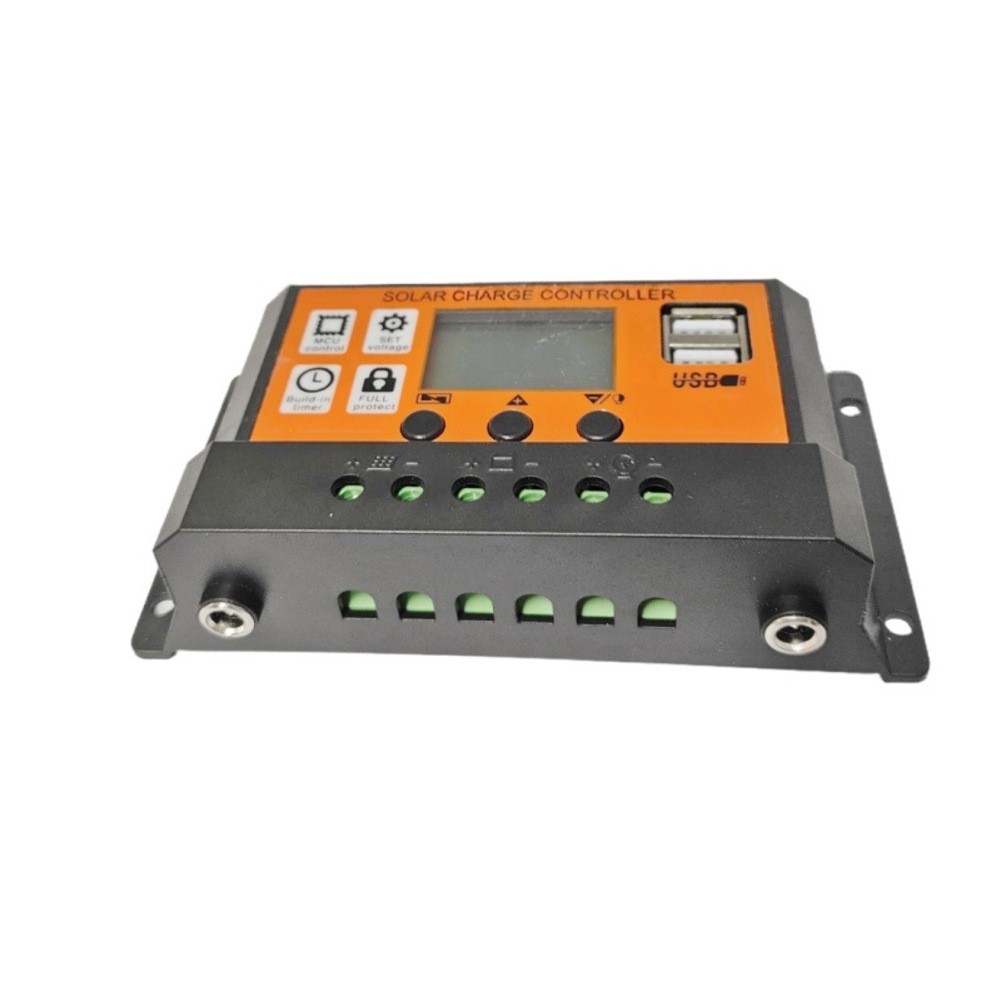 For Solar Charge Controller with Dual USB and DC Port for Safe Battery Charging