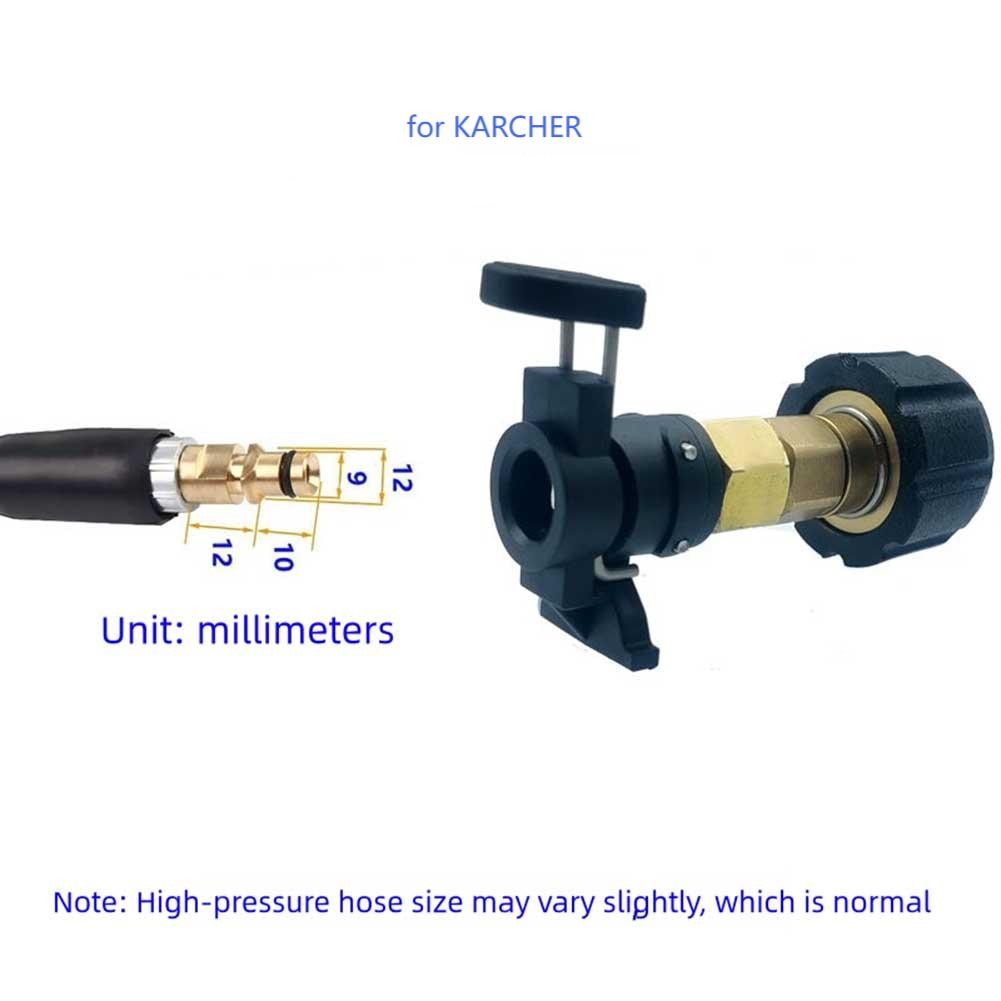 Pressure Washer Connector M22 Internal Thread High Pressure Cleaning Pipe